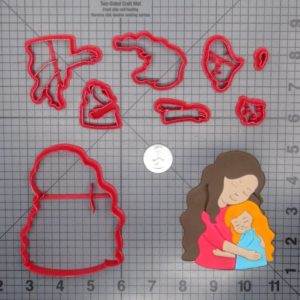 Mother and Daughter 266-E643 Cookie Cutter Set