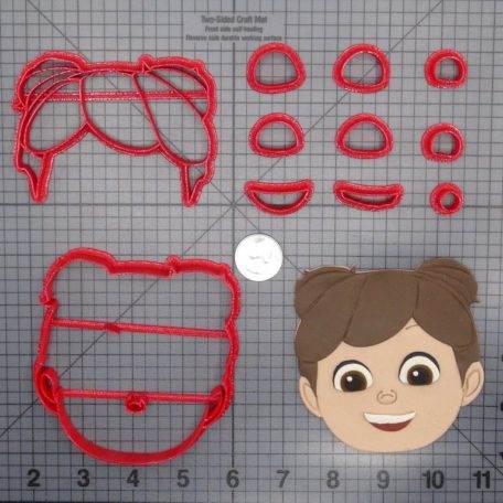 Remy and Boo - Remy Head 266-E703 Cookie Cutter Set
