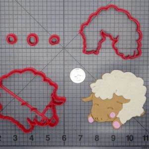 Sheep 266-E393 Cookie Cutter Set