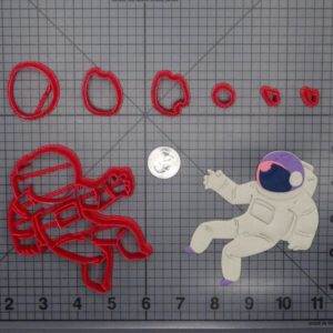 Astronaut Body 266-F377 Cookie Cutter Set