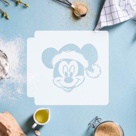 Christmas - Mickey Mouse with Santa Hat Head 783-D926 Stencil