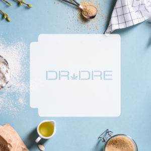 Dr Dre Rapper Logo 783-D340 Stencil