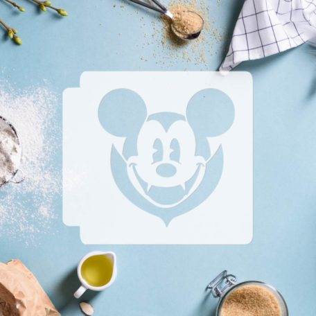 Halloween - Mickey Mouse Vampire Head 783-D845 Stencil