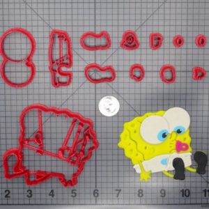 Spongebob Squarepants Baby Body 266-F074 Cookie Cutter Set