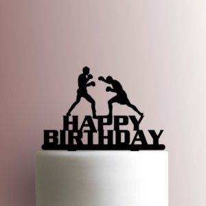 Boxing Happy Birthday 225-A518 Cake Topper