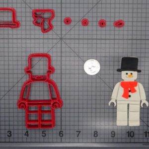 Christmas - Lego Snowman Body 266-F728 Cookie Cutter Set