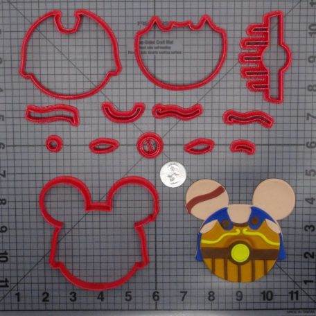 Disney Ears - Hercules 266-F506 Cookie Cutter Set