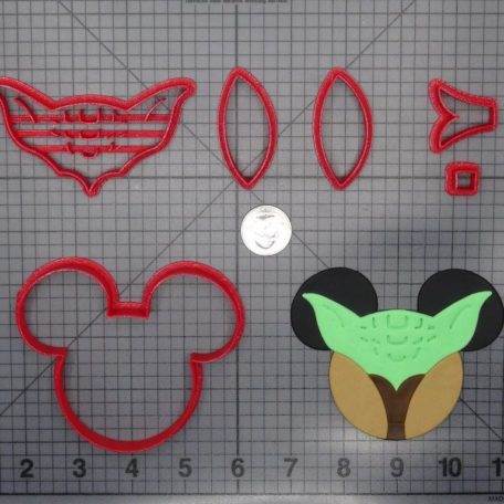 Disney Ears - Star Wars - Yoda 266-F787 Cookie Cutter Set