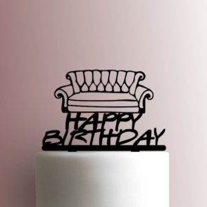 Friends - Couch Happy Birthday 225-A447 Cake Topper