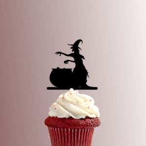 Halloween - Witch with Cauldron 228-378 Cupcake Topper
