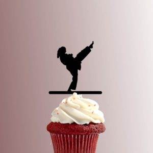 Karate Girl 228-359 Cupcake Topper