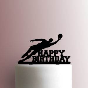 Soccer Goalkeeper Happy Birthday 225-A371 Cake Topper