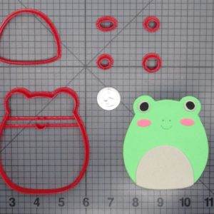 Squishmallow - Philippe Frog 266-F330 Cookie Cutter Set