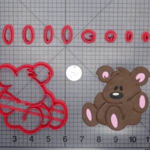 Teddy Bear 266-E885 Cookie Cutter Set
