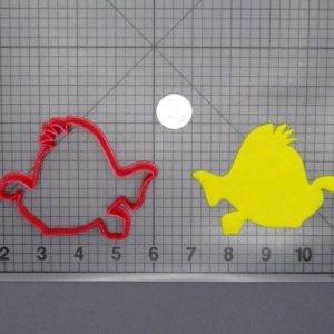 The Little Mermaid - Flounder Fish 266-F709 Cookie Cutter Silhouette