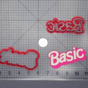 Barbie - Basic 266-G023 Cookie Cutter Set