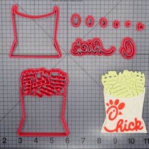 Chick Fil A - Waffle Fries 266-G053 Cookie Cutter Set