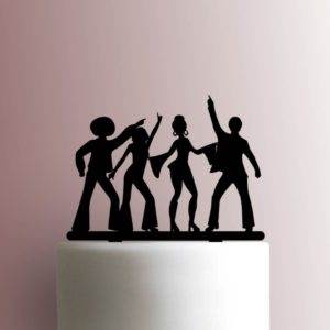 Disco Dancers 225-A524 Cake Topper
