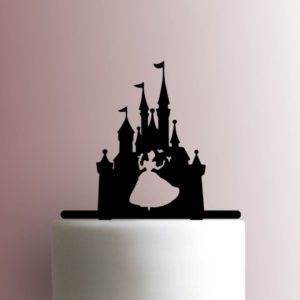Disney Castle Cinderella Cameo 225-A537 Cake Topper
