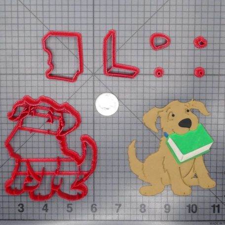 Dog with Book 266-G001 Cookie Cutter Set