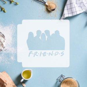 Friends Cast 783-E731 Stencil