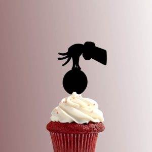 How the Grinch Stole Christmas - Grinch with Ornament 228-446 Cupcake Topper