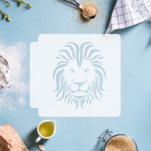 Lion Head 783-E682 Stencil