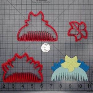 Mulan Hair Comb 266-D963 Cookie Cutter Set