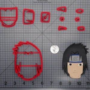 Naruto - Sasuke Head 266-F946 Cookie Cutter Set