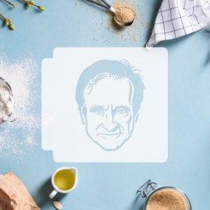 Robin Williams Head 783-E493 Stencil