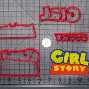 Toy Story - Girl Logo 266-F896 Cookie Cutter Set