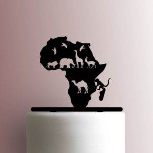 Africa Animals 225-A639 Cake Topper