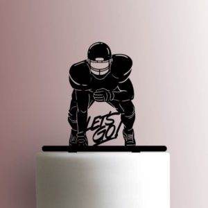 Football Player 225-A629 Cake Topper