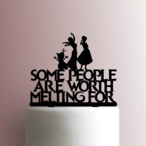 Frozen - Worth Melting For 225-A620 Cake Topper