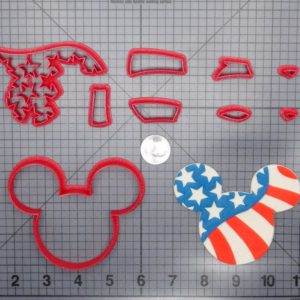 Mickey Mouse USA Flag 266-G161 Cookie Cutter Set