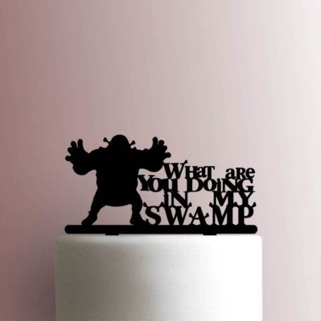 Shrek - What Are You Doing In My Swamp 225-A654 Cake Topper