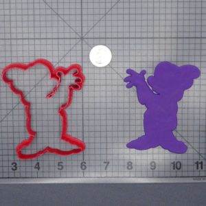 Snow White and the Seven Dwarfs - Dopey Body 266-G082 Cookie Cutter Silhouette