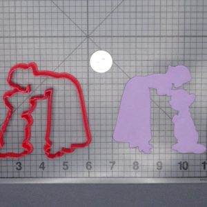 Snow White and the Seven Dwarfs - Snow White and Dopey 266-G083 Cookie Cutter Silhouette