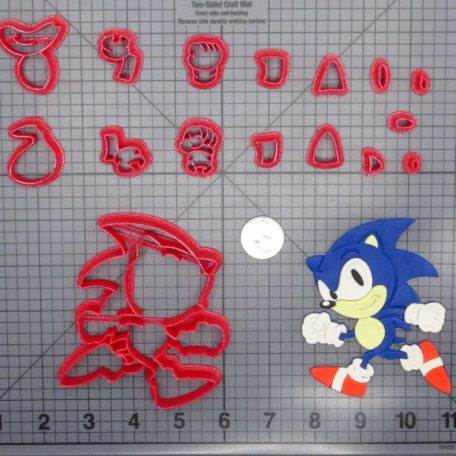 Sonic the Hedgehog Body 266-G092 Cookie Cutter Set