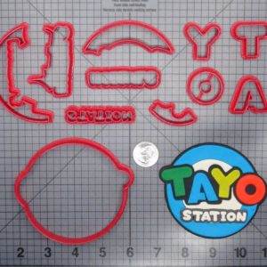 Tayo the Little Bus - Tayo Station Logo 266-G162 Cookie Cutter Set
