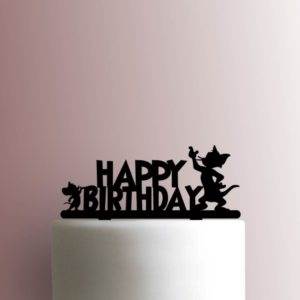 Tom and Jerry Happy Birthday 225-A637 Cake Topper