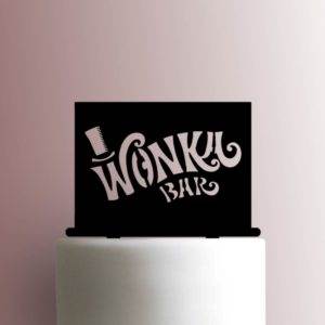 Willy Wonka And The Chocolate Factory - Wonka Bar 225-A610 Cake Topper
