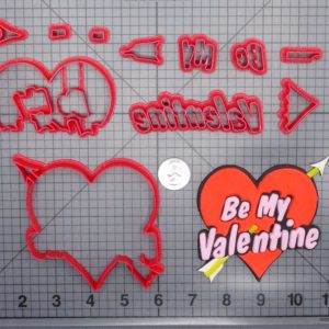 Be My Valentine 266-G237 Cookie Cutter Set