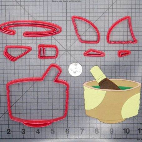 Chawan with Chasen 266-G171 Cookie Cutter Set