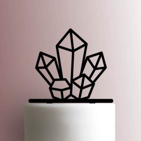 Crystal Cluster 225-A676 Cake Topper