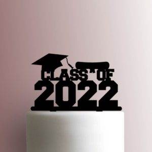 Custom Graduation Class of Year 225-A678 Cake Topper