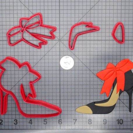 High Heel with Bow 266-G174 Cookie Cutter Set