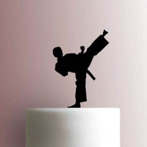 Karate Kick 225-A706 Cake Topper