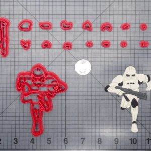 Star Wars - Stormtrooper with Blaster 266-G234 Cookie Cutter Set