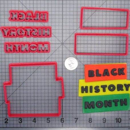 Black History Month 266-G295 Cookie Cutter Set